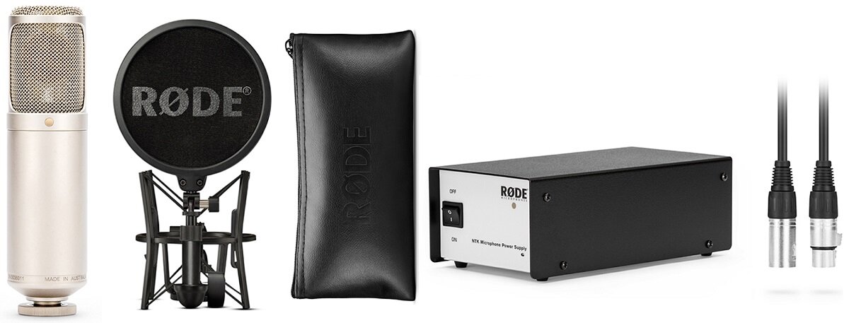 Mikrofon RODE K2 Wszechstronny mikrofon lampowy niski poziom szumów Solidne wykonanie Wysokiej jakości komponenty