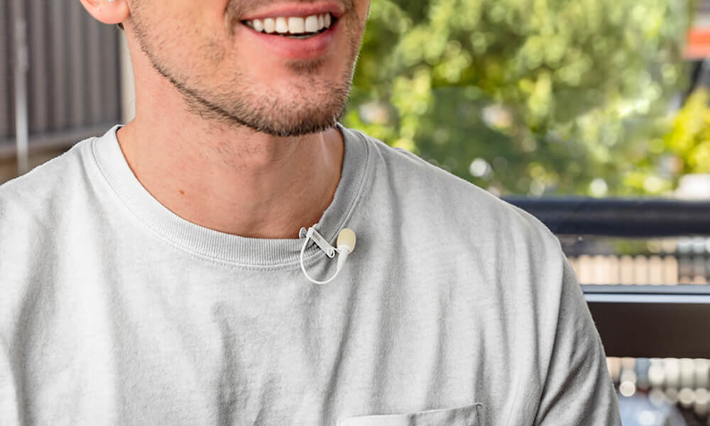 Mikrofon RODE Lavalier Go Biały