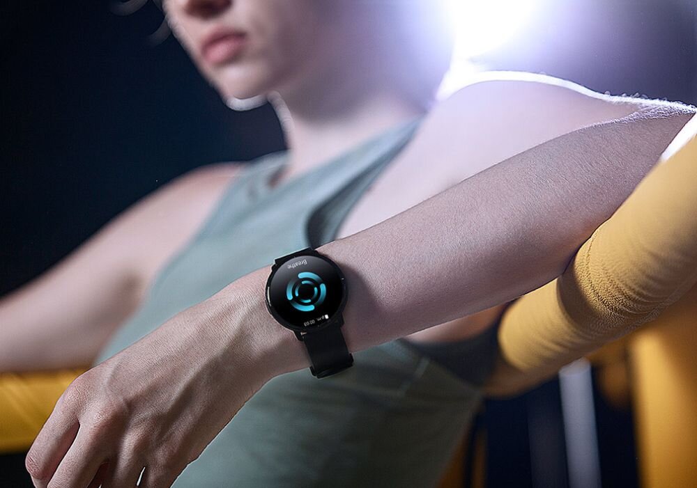 Smartwatch MIBRO Lite ekran bateria czujniki zdrowie sport pasek ładowanie pojemność rozdzielczość łączność sterowanie krew puls rozmowy smartfon aplikacja