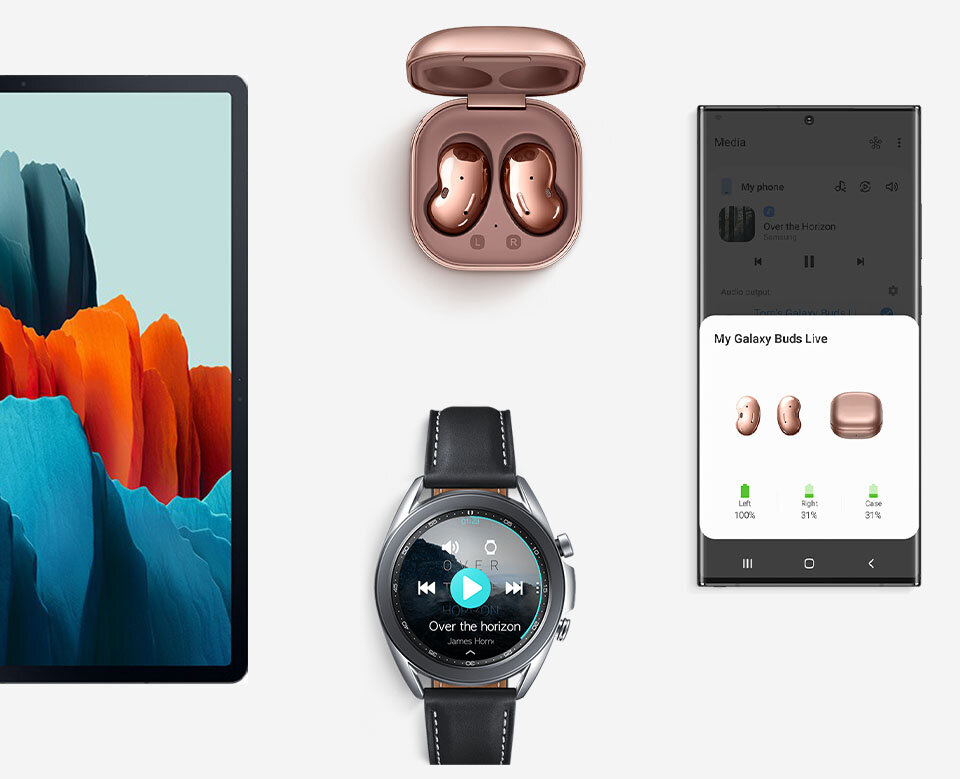 Łącz urządzenia Samsung ze słuchawkami galaxy buds live Łącz urządzenia Samsung ze słuchawkami galaxy buds live