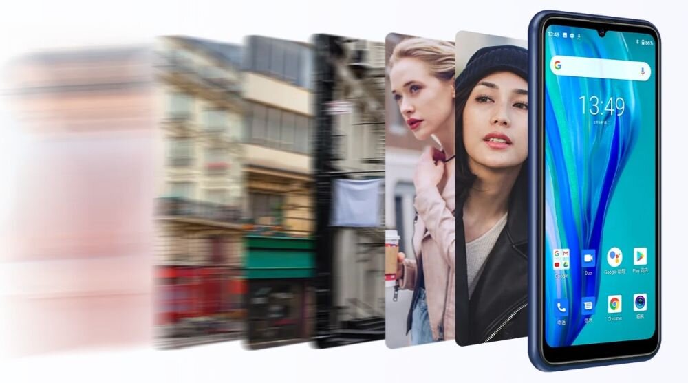 Smartfon OUKITEL C23 Pro ekran bateria aparat procesor ram pamięć pojemność rozdzielczość zdjęcia filmy opis dane cechy blokady system łączność wifi bluetooth obudowa szkło odporność porty muzyka transfer sieć przekątna matryca waga czujniki oled amoled ips