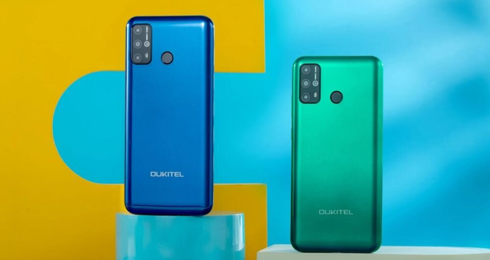 Smartfon OUKITEL C23 Pro ekran bateria aparat procesor ram pamięć pojemność rozdzielczość zdjęcia filmy opis dane cechy blokady system łączność wifi bluetooth obudowa szkło odporność porty muzyka transfer sieć przekątna matryca waga czujniki oled amoled ips