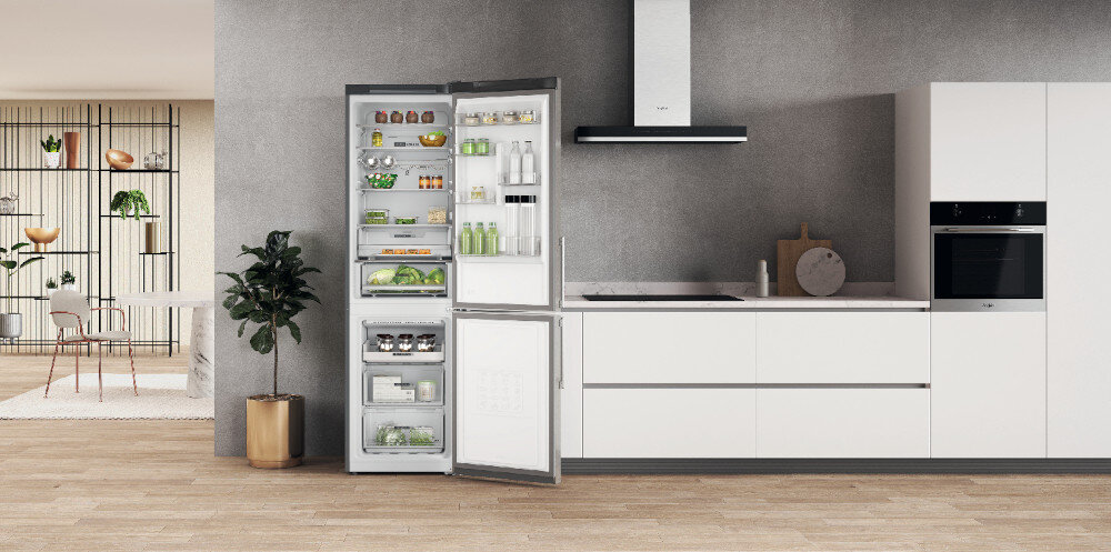 Lodówka WHIRLPOOL WHC18 T311 cicha praca ZenInverter