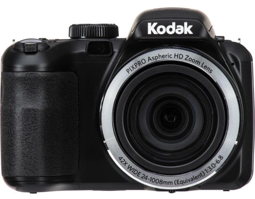 Aparat KODAK AZ421  zdjęcia obiektyw ekran wizjer ogniskowa przysłona migawka obudowa bateria zasilanie filmy nagrywanie rozdzielczość matryca rozmiar przekątna tryby iso montaż lampa światło przyciski sterowanie menu kontrast jasność balans bieli filtry cmos karta pliki format zapis seria