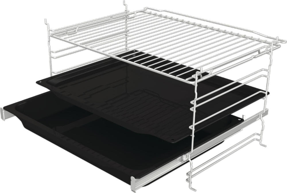GORENJE drabinkowe prowadnice czyszczenie brytfanna ruszt