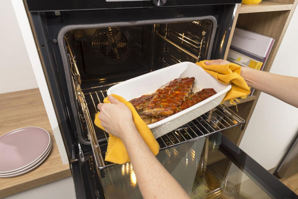 GORENJE piekarnik temperatura oszczędność podgrzewanie przepisy nagrzany sygnał dźwiękowy świetlny