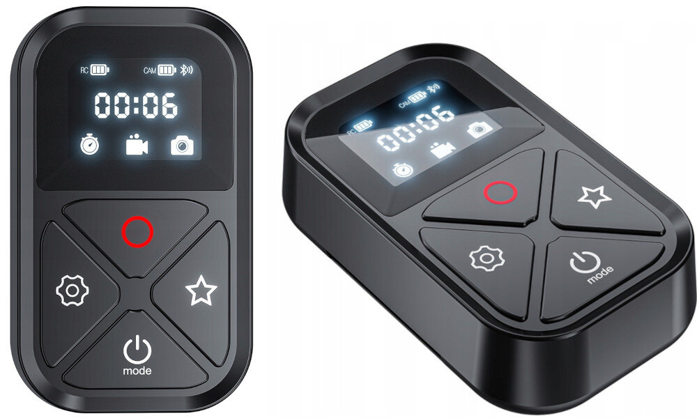 Pilot TELESIN GP-RMT-T10 ekran LED duze przyciski