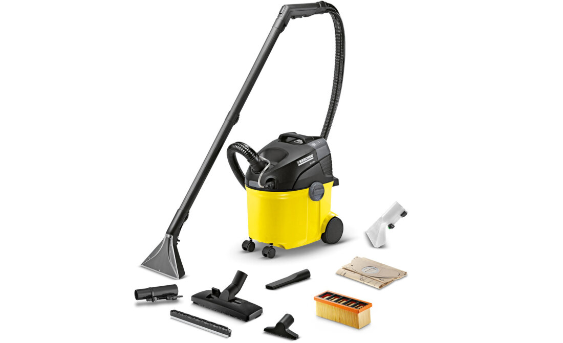 Odkurzacz KARCHER SE 5.100 Plus 1.081-201.0 zestaw akcesoria komplet wyposazenie
