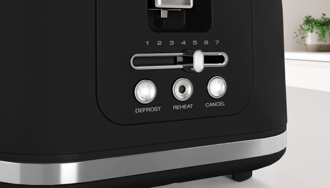 Toster MORPHY RICHARDS Signature Copper 245742 Tryb ponownego podgrzewania