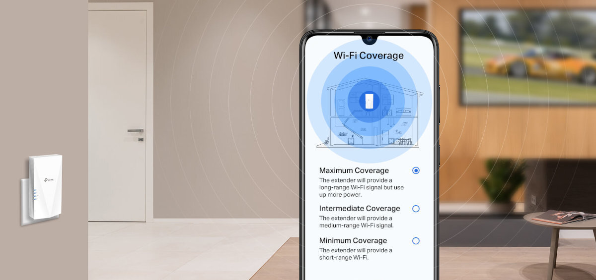 TP-LINK RE600X efektywniejsze zadzadzanie siecia