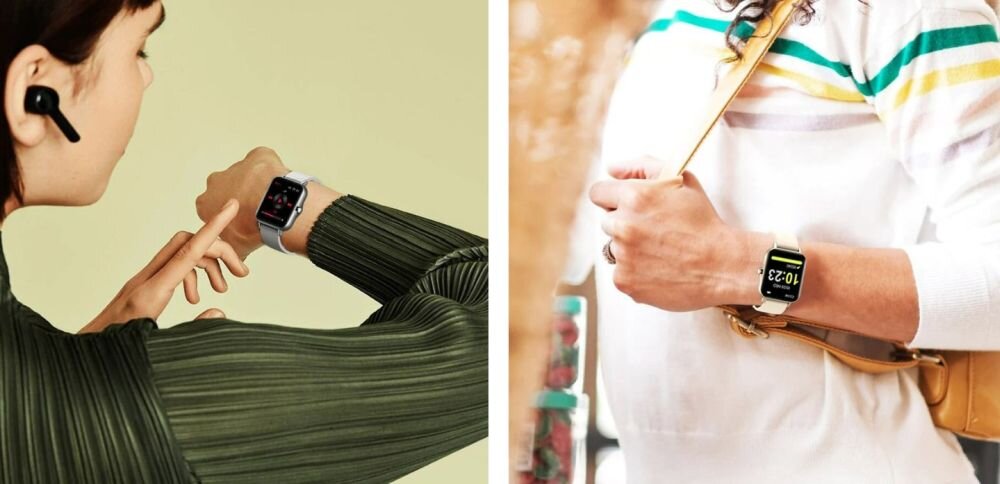 Smartwatch ZEBLAZE GTS 2  ekran bateria czujniki zdrowie sport pasek ładowanie pojemność rozdzielczość łączność sterowanie krew puls rozmowy smartfon aplikacja 