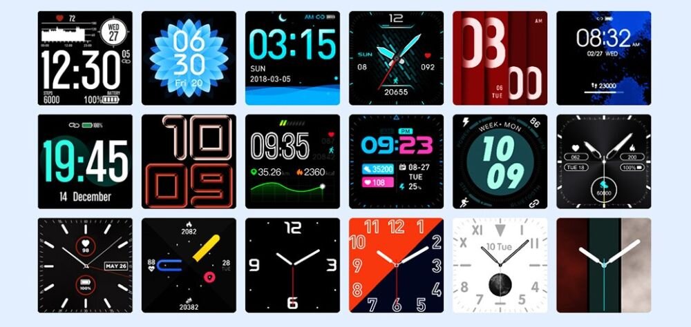 Smartwatch ZEBLAZE Ares  ekran bateria czujniki zdrowie sport pasek ładowanie pojemność rozdzielczość łączność sterowanie krew puls rozmowy smartfon aplikacja 