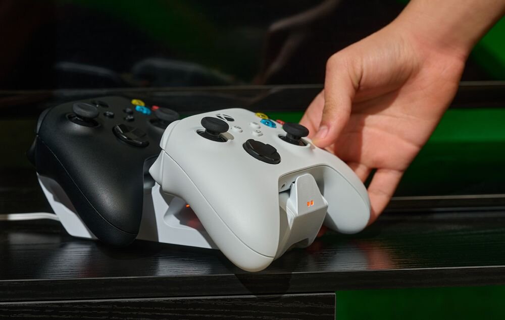 Stacja ładująca POWERA Duo ładowanie kontrolery zasilanie akumulator