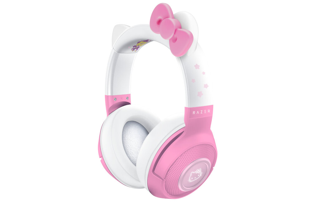 Słuchawki RAZER Kraken BT Hello Kitty mikrofon brzmienie ograniczenie hałasu