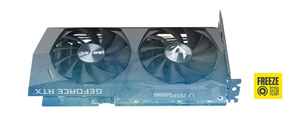 Karta graficzna ZOTAC GeForce RTX 3050 Gaming Twin Edge OC 8GB - FREEZE Fan Stop