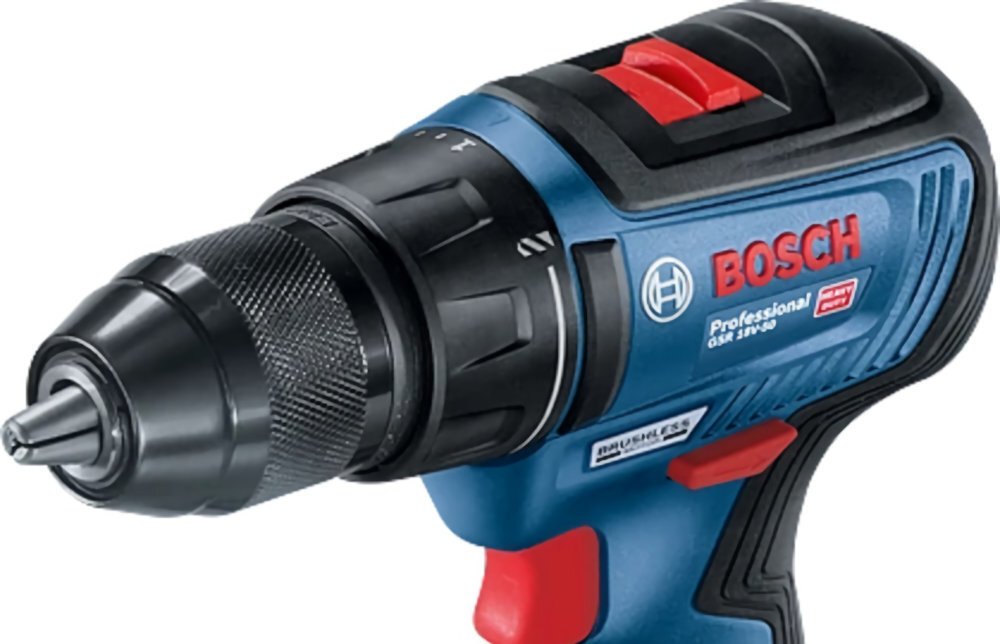 Wiertarko-wkrętarka Bosch GSR 18V-50 elektronarzędzie świetnymi parametrami ergonomiczna kompaktowa budowa