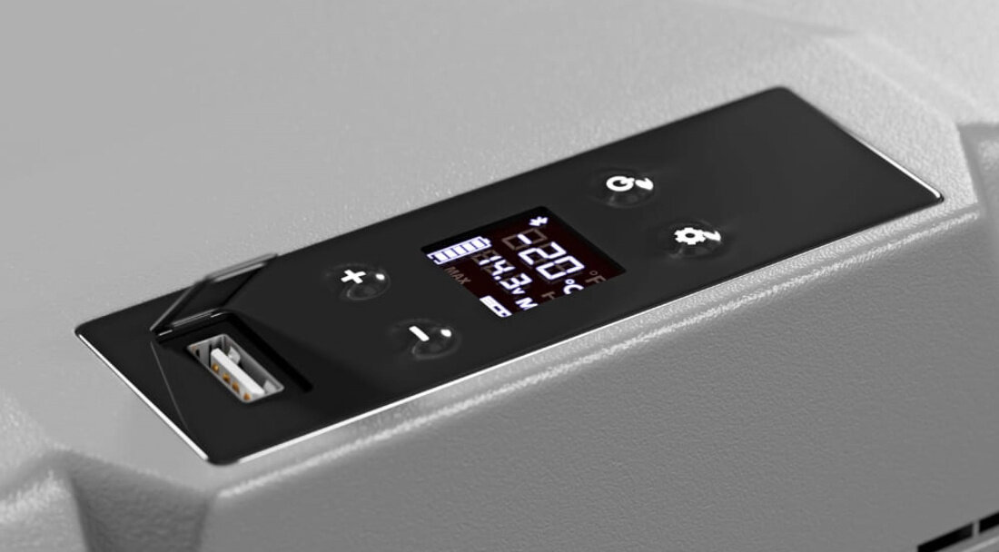 Lodowka YETICOOL BCX30 Szary wysoka jakosc wykonanie Wielopoziomowe zabezpieczenie