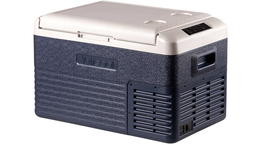 Lodowka YETICOOL LX30 Niebieska wydajne dzialanie wydajny kompresor pojemnosc 28l
