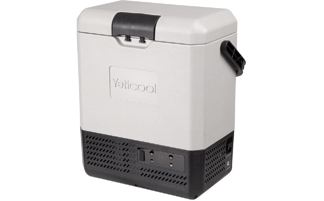 Lodowka YETICOOL EX8 Szary wszechstronne mozliwosci nadajnik Bluetooth Aplikacja gniazdo USB