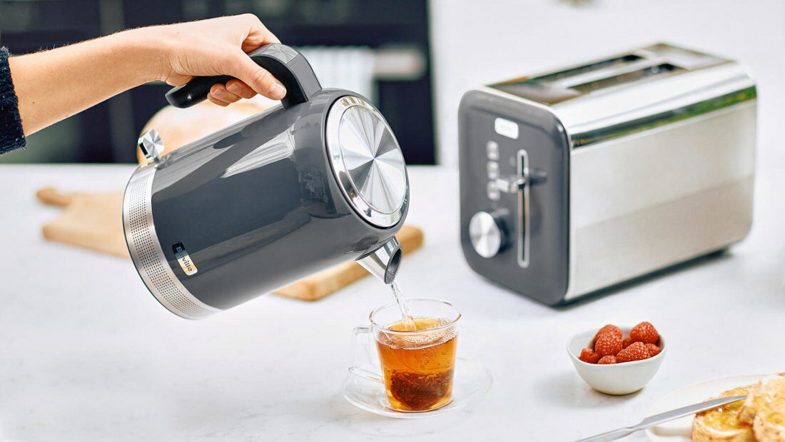 Toster BREVILLE High Gloss VTT949X latwosc uzytkowania latwe czyszczenie Schowek na kabel