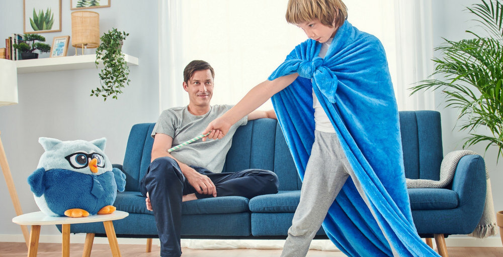 Maskotka DORMEO Emotion Owl Mini Nauka 123