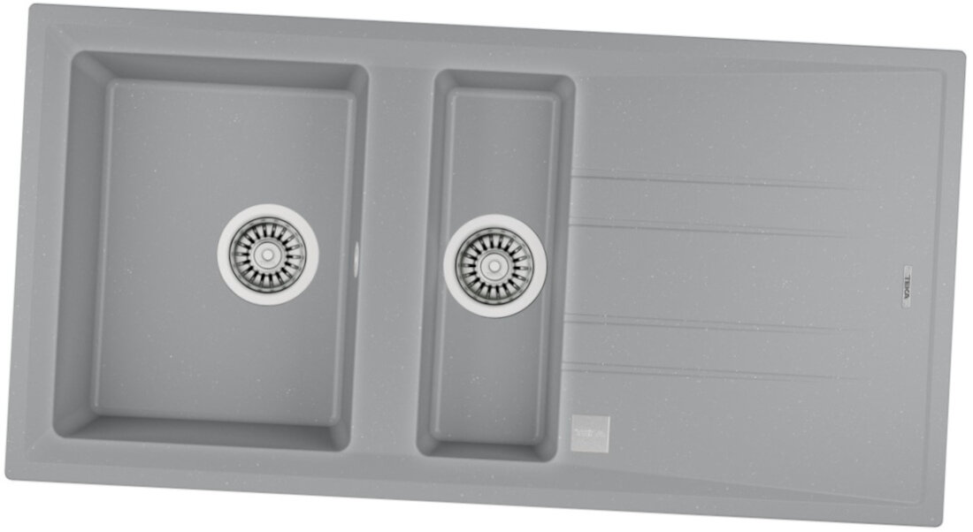 Zlewozmywak TEKA Stone 60 B-TG Aluminium Tegranit+ naturalny granit akryl