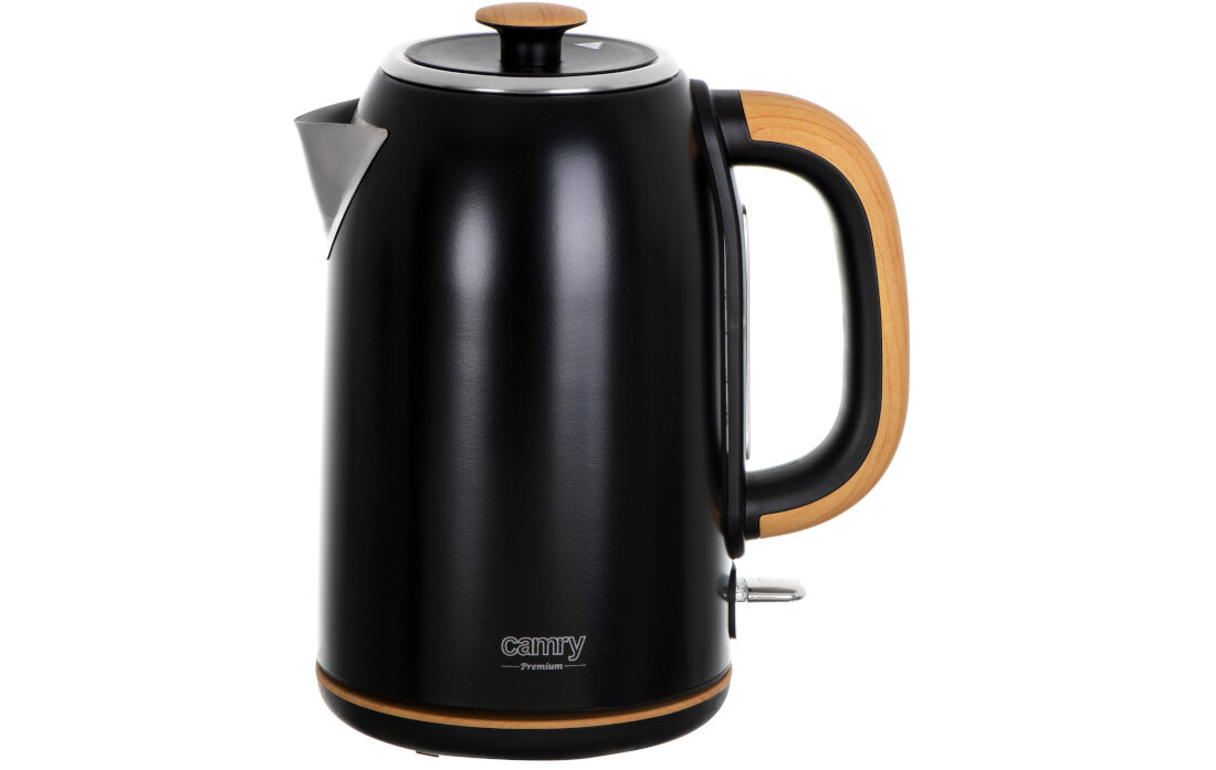 Czajnik CAMRY CR 1342 moc 2200W filtr antywapienny zasilany sieciowo schowek na przewod