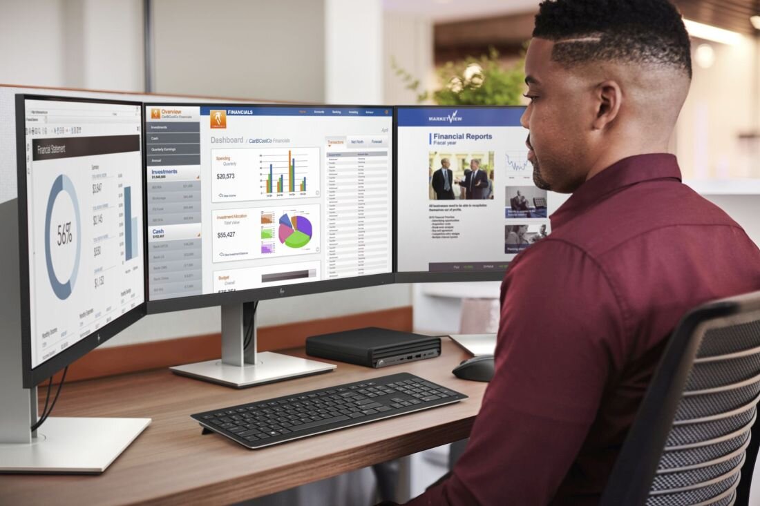  Monitor HP E22 G4  - Full HD (1920 x 1080 px) 