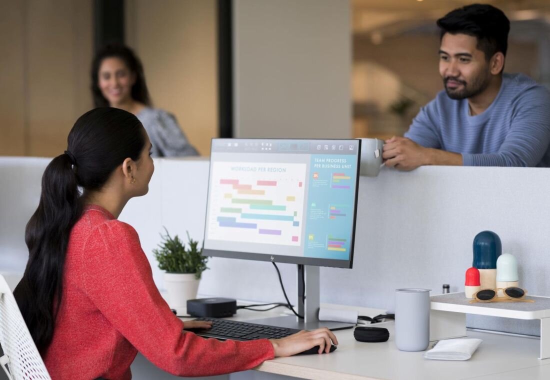  Monitor HP E22 G4  - HP Display Center 