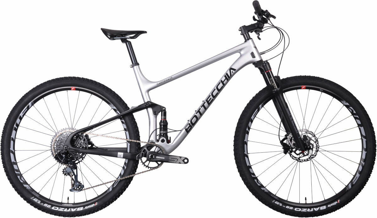 Rower gorski MTB BOTTECCHIA Gardena U16 29 cali Szary wyglad
