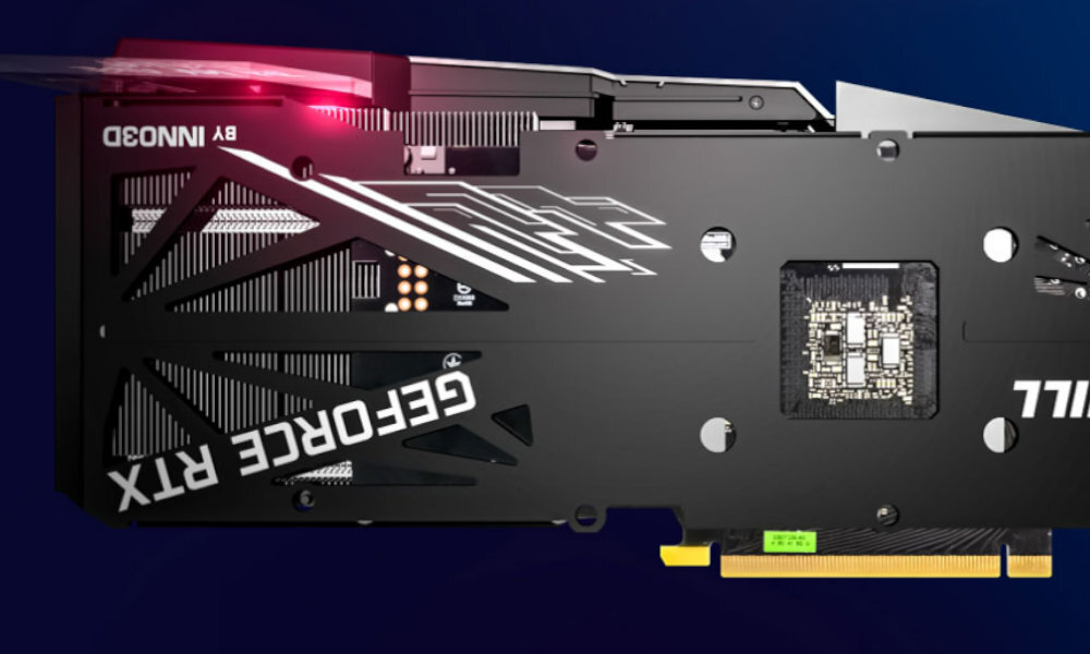INNO3D GeForce RTX 3060 iChill X3 Red LHR 12GB tyl