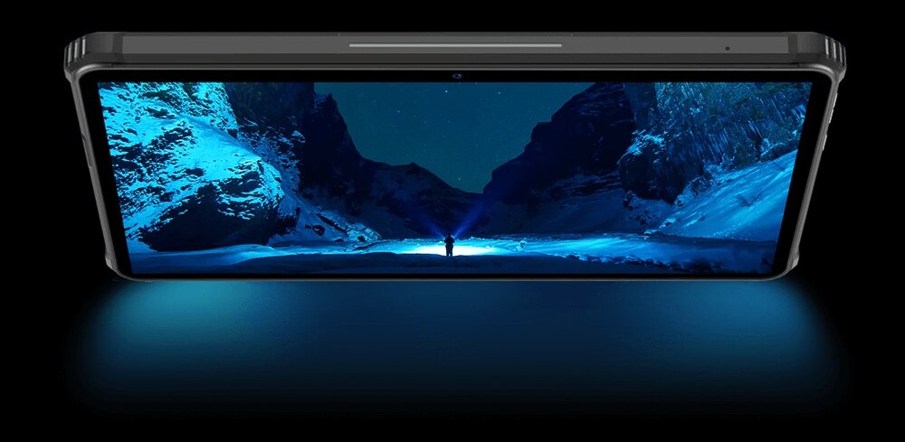 Tablet OUKITEL RT1 rozdzielczość rdzenie przekątna czujniki aparat głośnik czas pracy procesor transmisja danych waga wifi pamięć złącza zestaw 