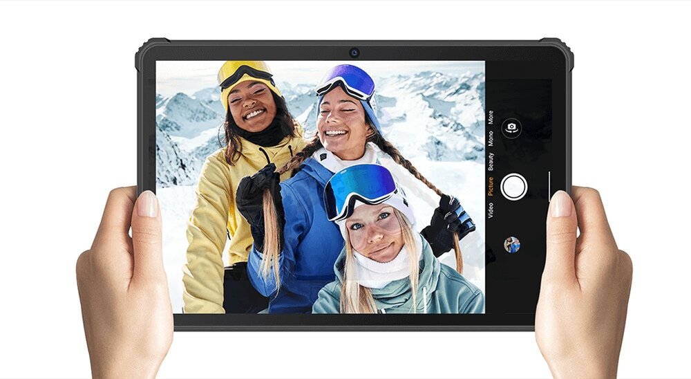 Tablet OUKITEL RT1 rozdzielczość rdzenie przekątna czujniki aparat głośnik czas pracy procesor transmisja danych waga wifi pamięć złącza zestaw 