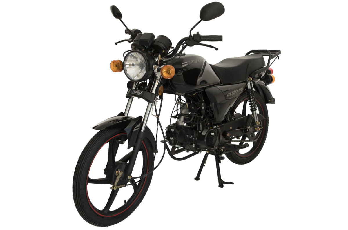 Motorower TORQ CM48Q.2 Blizzard Czarny wycieczka motorowerem