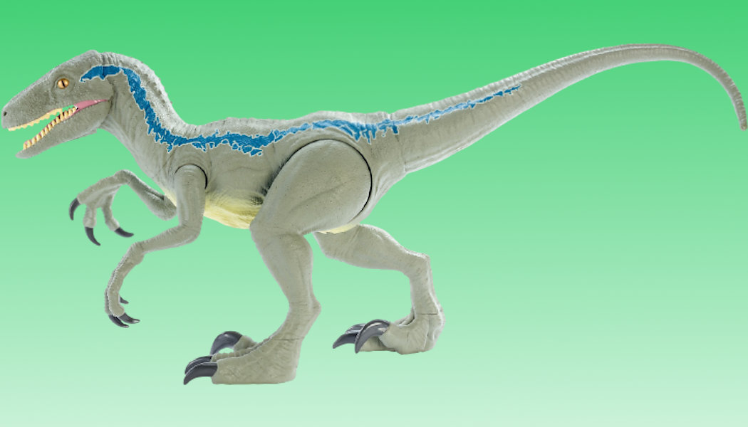 Figurka MATTEL Jurassic World Velociraptor Blue Dla małych odkrywców 