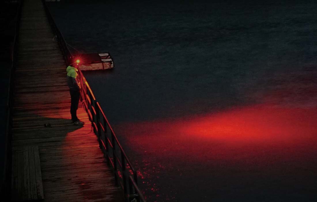 Latarka czołowa NITECORE NU32 czerwone światło współczynnik oddawania barw