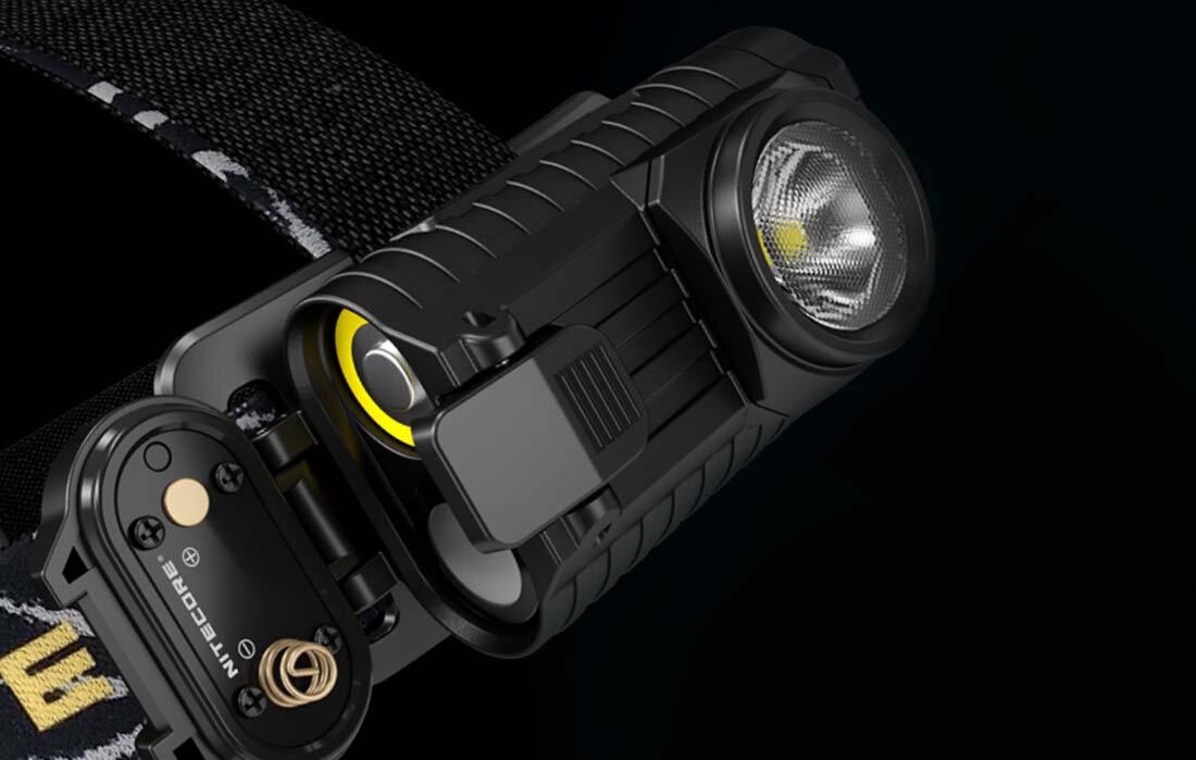 Latarka czołowa NITECORE HA23 czas pracy jasność