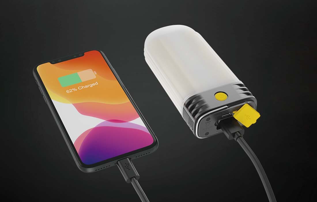 Latarka NITECORE LR60 powerbank akumulator ładowanie