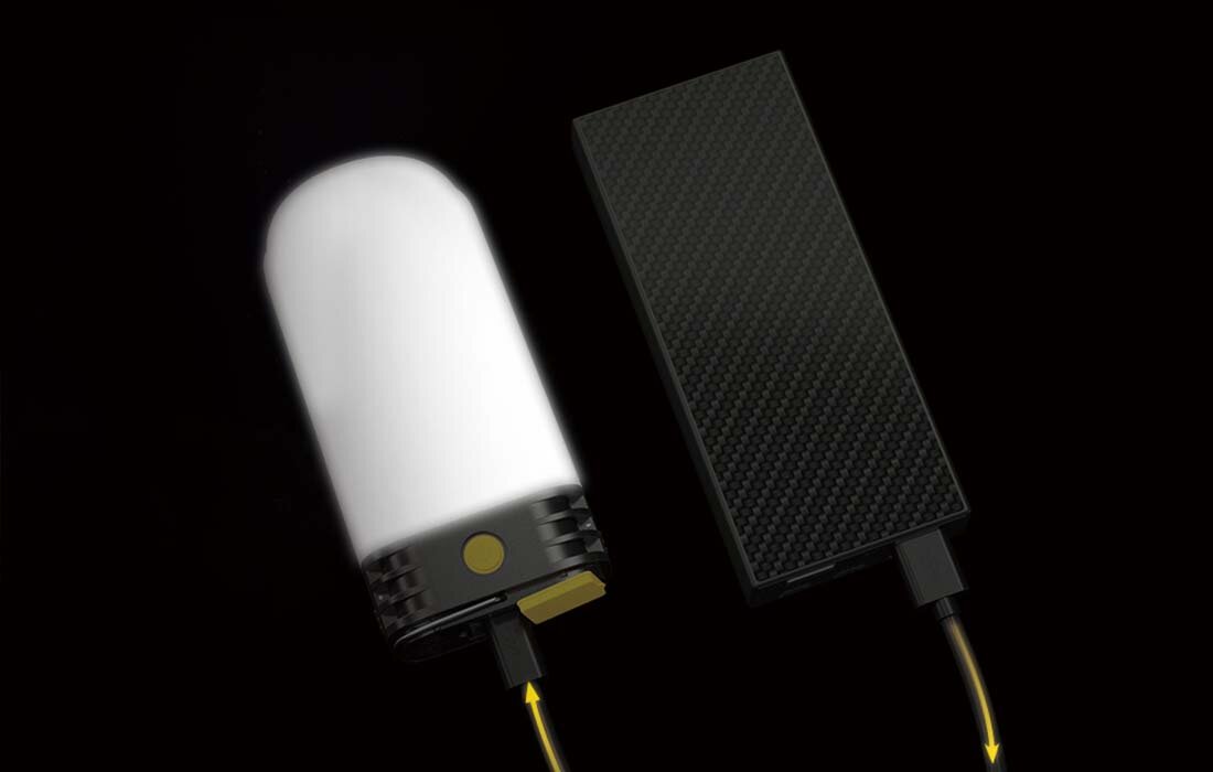 Latarka NITECORE LR60 zasilanie akumulator czas pracy