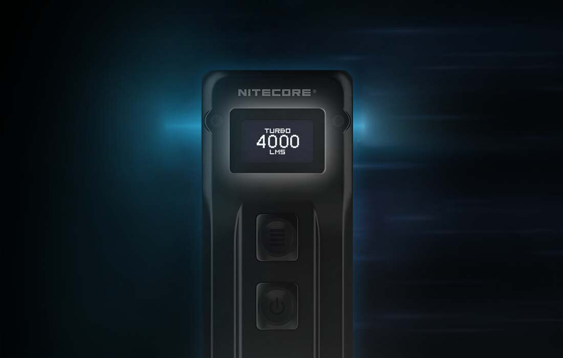 Latarka NITECORE L-NITE-T4K brelok jasność wyświetlacz