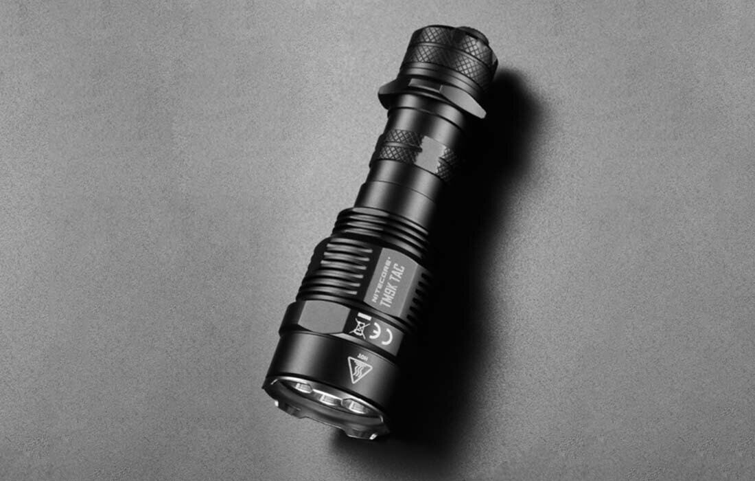 Latarka NITECORE L-NITE-TM9K-TAC jasność ip68 akumulator czas pracy