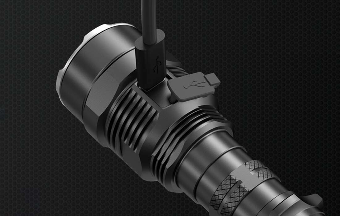 Latarka NITECORE L-NITE-TM9K-TAC akumulator czas pracy wskaźnik usb-c