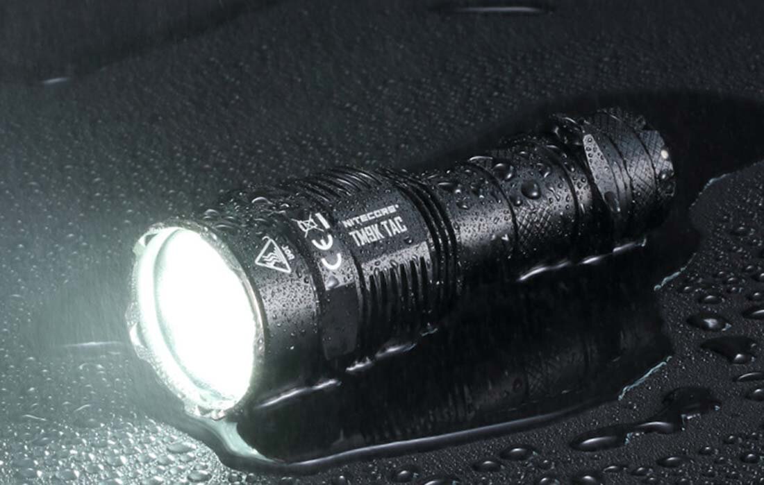 Latarka NITECORE L-NITE-TM9K-TAC ip68 zanurzenie upadki