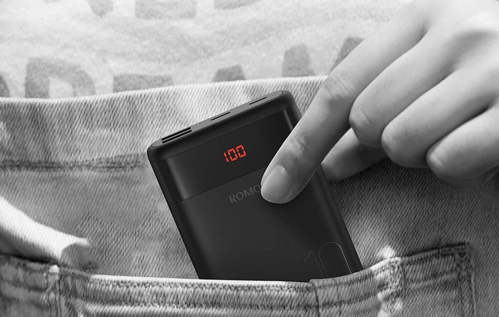Powerbank ROMOSS Ares 10 10000mAh wyświetlacz LED