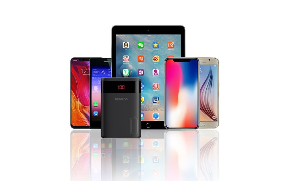 Powerbank ROMOSS Ares 10 10000mAh kompatybilność