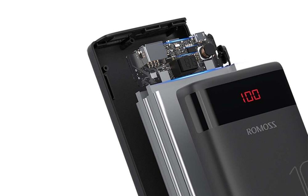 Powerbank ROMOSS Ares 10 10000mAh bezpieczeństwo ochrona