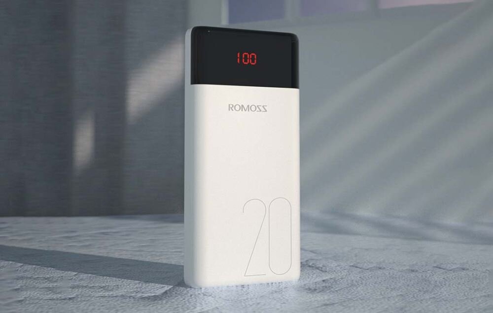 Powerbank ROMOSS LT20PS 20000mAh Biały parametry podstawowe