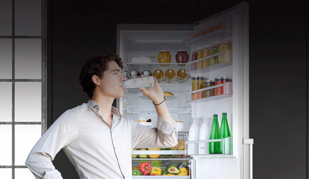 Lodówka LG GBB940BMQZT Nofrost więcej miejsca wygoda