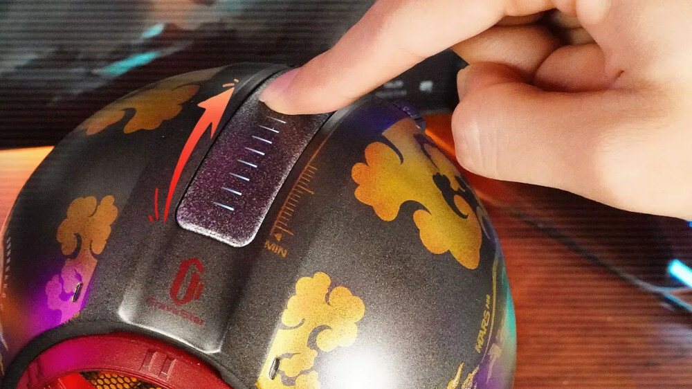 Głośnik mobilny GRAVASTAR Mars Pro  - sterowanie