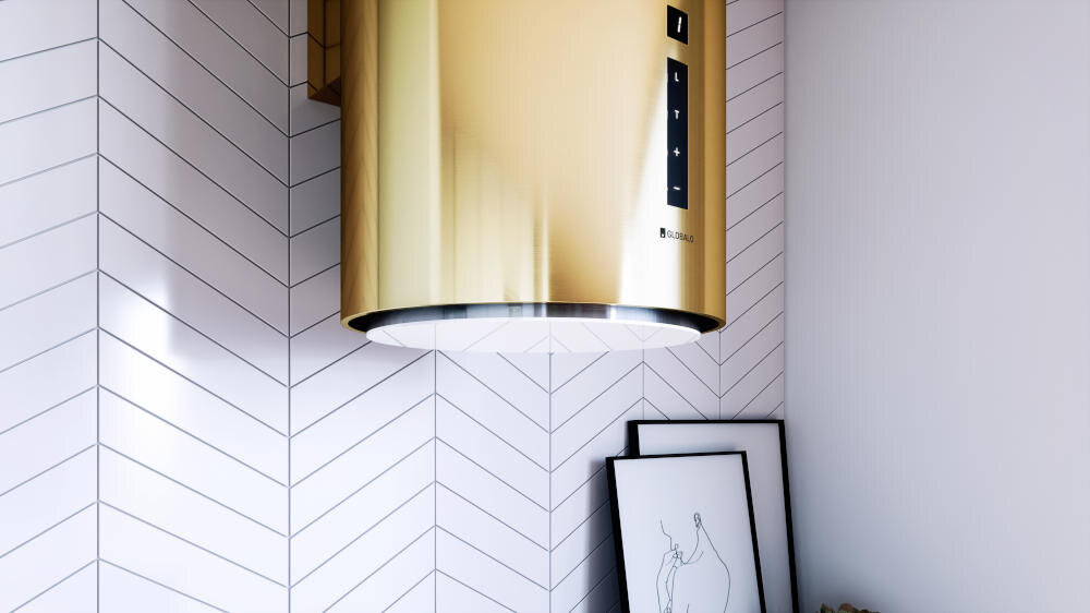 GLOBALO Heweno 39.3 oświelenie rozświetla otoczenie okap nastrój